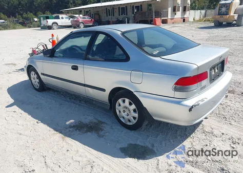 1999 Honda Civic Dx from USA, damaged, VIN 1HGEJ6228XL036436